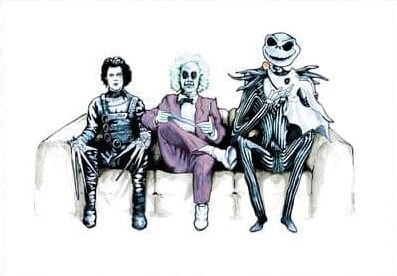 Tim Burton Trio  - Edward Scissorhands, Beetlejuice, Jack Skeleton - Geek Gallery
