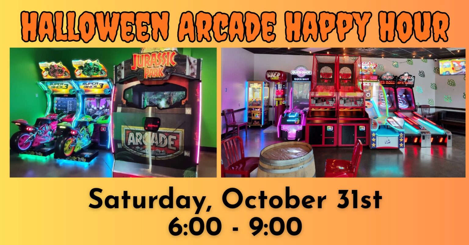 Halloween Arcade Happy Hour